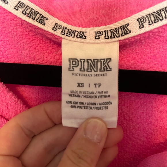 Pink half zip sweater - Picture 3 of 4